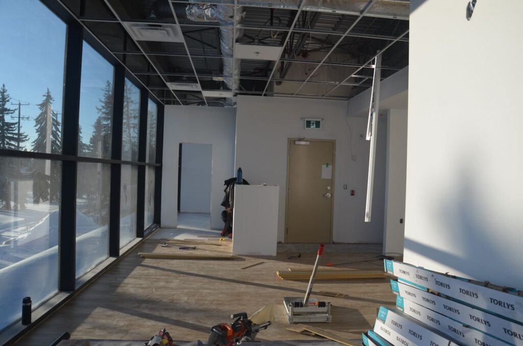 edmonton commercial tenant renovation