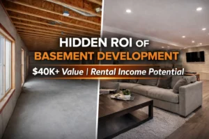 basement development ROI Edmonton