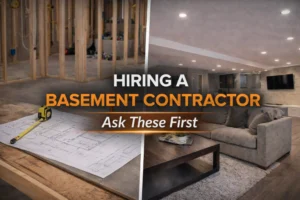 basement contractor Edmonton