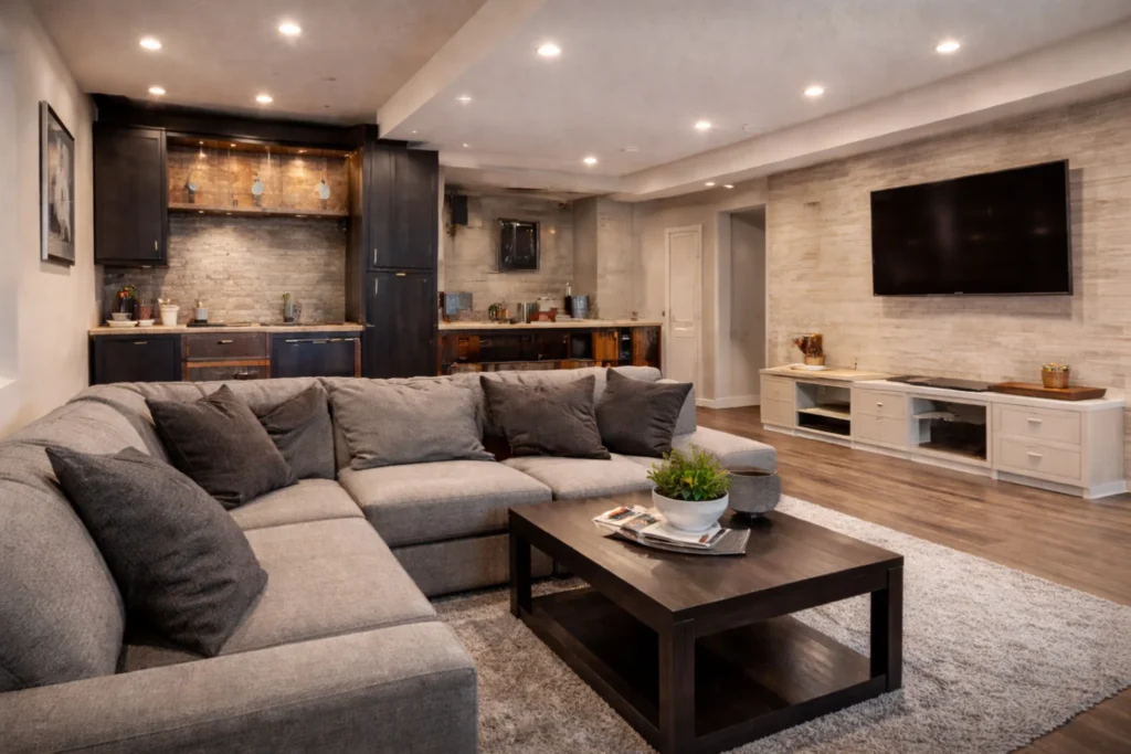 return on investment basement renovation